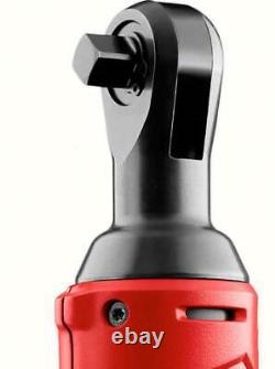 New Milwaukee 2457-20 M12 Cordless 3/8 Ratchet Tools 2 Batteries & Charger