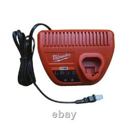 New Milwaukee 2555-20 M12 Cordless 1/2 Impact Wrench 48-11-2440 Battery Charger