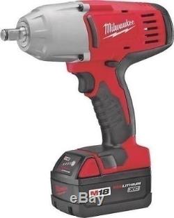 New Milwaukee 2663-22 M18 18 Volt 1/2 Cordless Impact Wrench With Ring Kit Sale