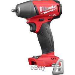 New Milwaukee 2754-20 M18 Fuel 18 Volt Cordless Impact Wrench Friction Ring
