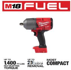 New Milwaukee 2767-20 M18 FUEL 1/2 Impact Wrench with Friction Ring (Tool Only)