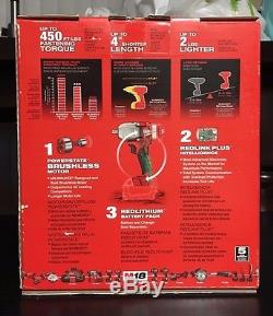 New Milwaukee 2860-20 M18 1/2 in Cordless Mid Torque Impact Wrench with Pin Detent