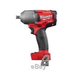 New Milwaukee 2860-20 M18 1/2 in Cordless Mid Torque Impact Wrench with Pin Detent