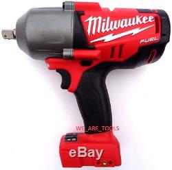 New Milwaukee FUEL 2762-20 18V 1/2 Cordless High Torque Impact Wrench M18 Pin