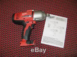 New Milwaukee M18 1/2 Cordless High Torque impact Wrench with Friction Ring