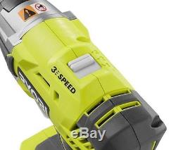 New Ryobi P261 18V ONE+ 18-Volt 1/2 in. Cordless 3-Speed Impact Wrench Driver