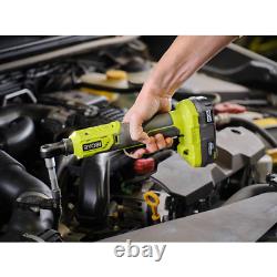 One+ 18V Cordless 3/8 In. 3-Speed Impact Wrench And 3/8 In. 4-Position Ratchet K