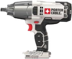 PORTER-CABLE Cordless Impact Wrench 20-Volt Max 1/2-in Drive Variable Speed