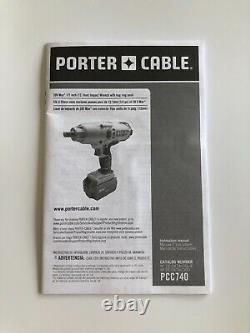 PORTER-CABLE PCC740LA 20V MAX Impact Wrench, 1/2, Brand-NEW