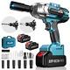 Power Cordless Impact Wrench 650Nm 1/2'' 3 in 1 Brushless Impact Wrench NEW