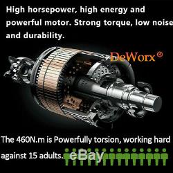Powerful 21V Lithium-Ion Battery 1/2sq High Torque Cordless Impact Wrench Gun