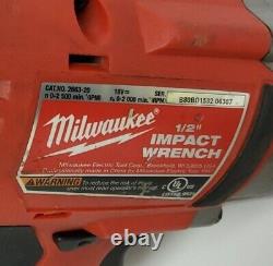Pre Owned -MILWAUKEE 2663-20 M18 1/2 HIGH-TORQUE CORDLESS IMPACT WRENCH