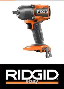 RIDGID 18V Brushless Cordless 4-Mode 1/2 in Mid-Torque Impact Wrench (Tool Only)