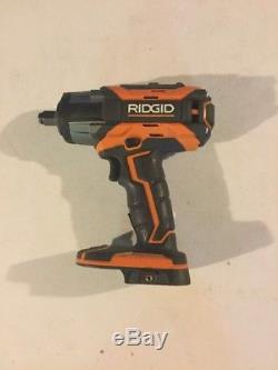 RIDGID R86011 18v 1/2 Cordless Impact Wrench Brushless 4-Mode Gen5x Tool Only