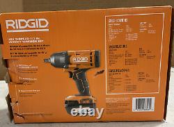 RIDGID R86215K 18V 2700RPM Cordless Impact Wrench WithLi-Ion Battery Charger