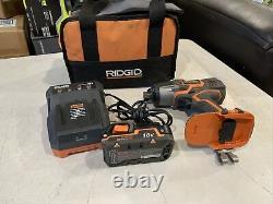 RIDGID X4 R86010 18-Volt Lithium-Ion Cordless 1/2 Impact Wrench W Battery And