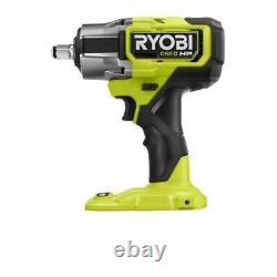 RYOBI 1/2 Impact Wrench 18V Brushless Cordless 4-Mode Variable Speed(Tool Only)