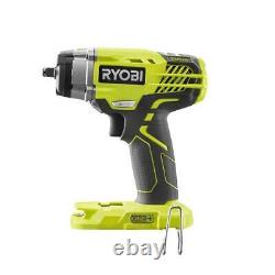 RYOBI Impact Wrench Cordless 3/8 And 3/8 4-Position Ratchet Kit (Tools Only)