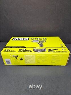 RYOBI ONE+ 18V Cordless 1/2 in. Impact Wrench Kit with 4.0 Ah Battery + Charger