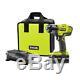 RYOBI ONE+ 1/2Impact Wrench Kit Lithium Ion Cordless p1833 4 AH Battery Charger