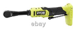 RYOBI ONE+ HP 18V Brushless Cordless 3/8 in. Extended Reach Ratchet (Tool Only)