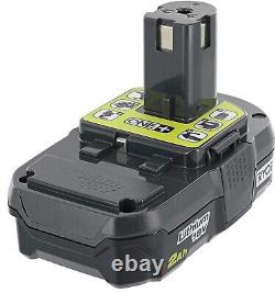 RYOBI ONE+ HP 18V Brushless Cordless Compact Impact Wrench 2.0Ah Battery, Charger
