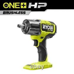 RYOBI P262 ONE+ HP 18V Brushless Cordless 4-Mode 1/2 in. Impact Wrench Tool Only