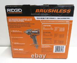 Ridgid R86012B 18V Brushless Cordless 4-Mode 1/2 Mid-Torque Impact Wrench NEW