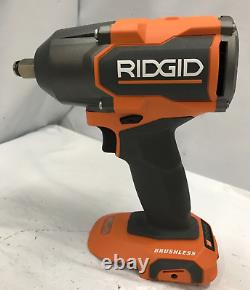 Ridgid R86012B Impact Wrench 18V Brushless Cordless 4-Mode 1/2 Mid-Torque
