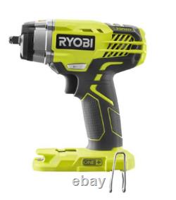 Ryobi One+ 18 Volt Cordless 3-Speed 1/2 & 3/8 Impact Wrench Combo (Tool Only)