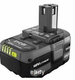 Ryobi P261K1 18V ONE+ 1/2 in Cordless Impact Wrench with Charger and 4Ah Battery