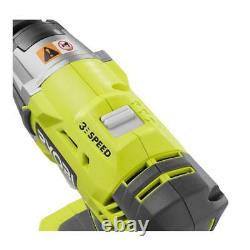 Ryobi P261 18V 18-Volt ONE+ 1/2 in. Cordless 3-Speed Impact Wrench, Bare Tool