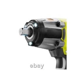 Ryobi P261 18V 18-Volt ONE+ 1/2 in. Cordless 3-Speed Impact Wrench, Bare Tool