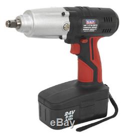 Sealey CP2400MH Cordless Impact Wrench/Power Gun 24V 1/2 Drive 325lb. Ft CP2400