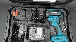 Seesii Cordless Impact Wrench 1/2 inch WH500