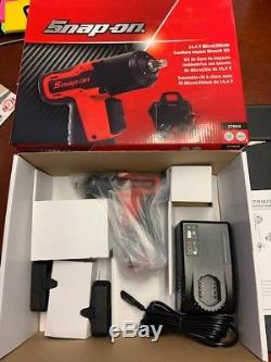 Snap-On 14.4 V 3/8 Drive MicroLithium Cordless Impact Wrench Kit CT761A