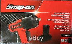 Snap-On 14.4 V 3/8 MicroLithium Cordless Impact Wrench (One Battery) CT761ABKW1