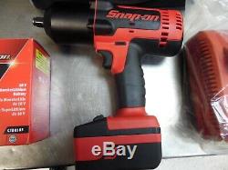 Snap On 18V Lithium Cordless 1/2 Impact Wrench CT8850 with 2 batteries & charger