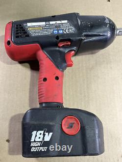 Snap On 1/2 Dr 18V Cordless Impact Wrench With Battery CT6850