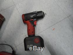 Snap On CT4410A 3/8 Drive 14.4V Cordless Impact Wrench+ 3 Batteries + Charger