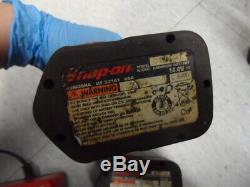 Snap On CT4410A 3/8 Drive 14.4V Cordless Impact Wrench+ 3 Batteries + Charger