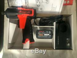 Snap On CT761A14.4V MicroLithium Cordless Impact Wrench Driver Kit 1/4 Hex New