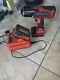 Snap On CT8850 1/2 Cordless Impact Wrench With 2 Batteries And Charger