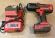 Snap On CT8850 1/2 Cordless Impact Wrench With Charger And 2 Batteries 18V
