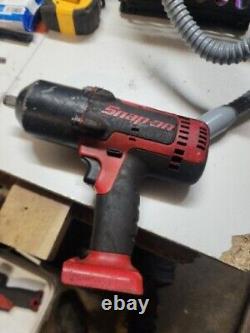 Snap On CT8850 1/2 Drive Lithium Cordless Impact Wrench RED Bare Tool