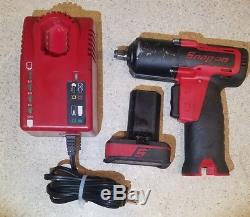 Snap-On Tools CT761A 3/8-Drive 14.4V Cordless Impact Wrench w Charger & Battery