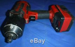 Snap-On Tools CT8850 1/2 Drive 18V Cordless Impact Wrench With Battery CTB8185