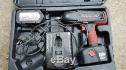 Snap on 1/2 Cordless 18v Impact Wrench Gun Charger Batteries