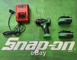 Snap-on 3/8 Drive 18V Cordless Monster Lithium Impact Wrench Set CT8810AG