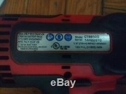 Snap-on CT8850 18 Volt 1/2 Li-ion Cordless Impact Wrench With batteries/charger